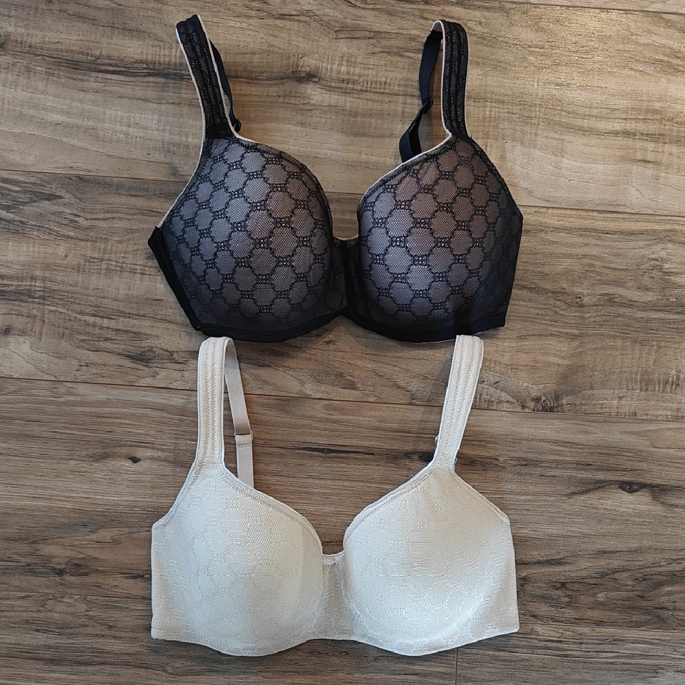 Euc Soma Stunning Support Geo Lace Balconette Bras